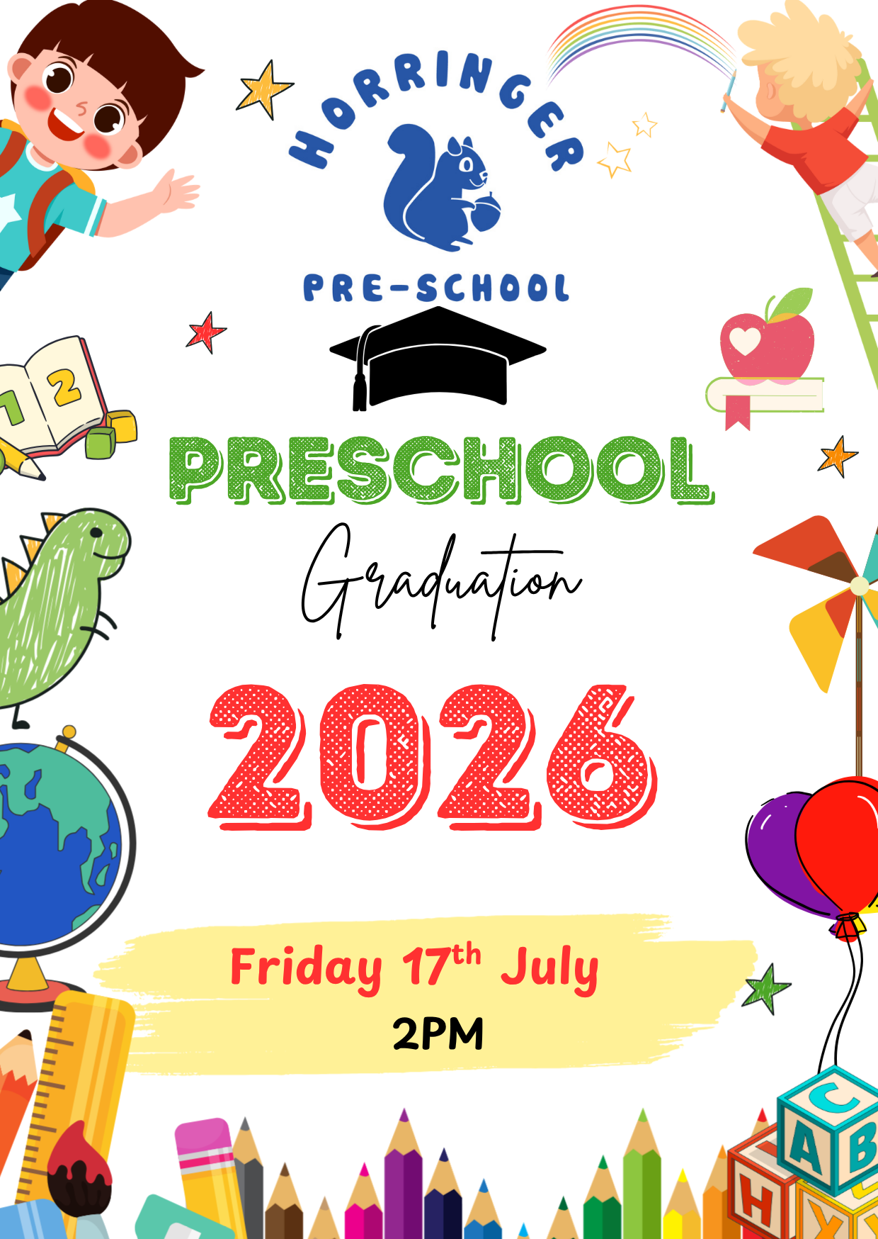 17th July – Graduation